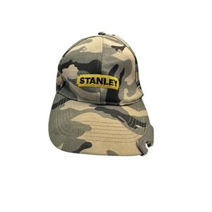 Stanley Camo Hat with Bottle Opener Novelty‎ Baseball Cap Outdoors Camping